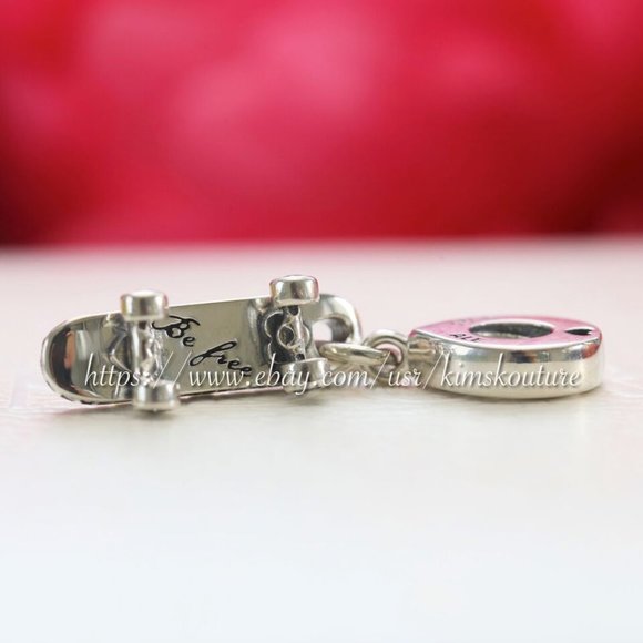 Pandora Be Free Skateboard Charm 797206CZ - Picture 3 of 3